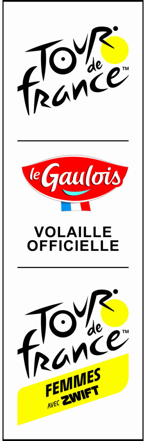 Logo volaille officielle de Le Gaulois et le Tour de France Logo volaille officielle de Le Gaulois et le Tour de France