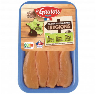 Le Gaulois - Aiguillettes de poulet Partenaire Solidaire - Région Sud-Ouest
