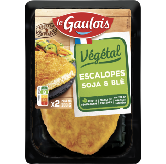 Le Gaulois - Escalopes Soja & Blé
