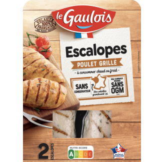 Le Gaulois - Escalopes de poulet grillé