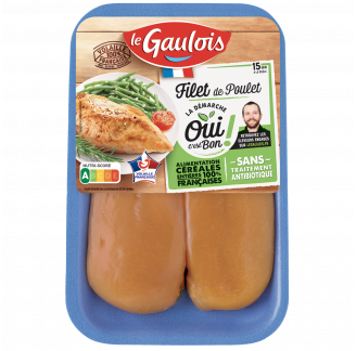 Le Gaulois - Filets de poulet jaune Oui c'est Bon !