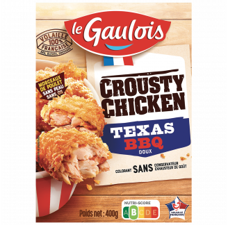Le Gaulois - Crousty Chicken Texas BBQ