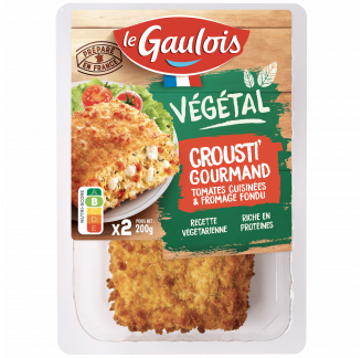 Le Gaulois - Crousti' Gourmand Tomates cuisinées et Fromage fondu