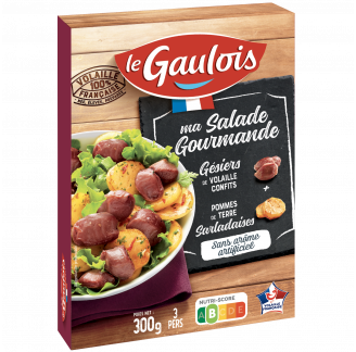 Le Gaulois - Salade gourmande de gésiers