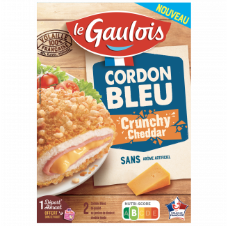 Le Gaulois - Cordon bleu Crunchy Cheddar