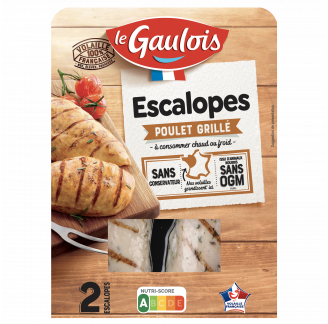 Le Gaulois - Escalopes de poulet grillé