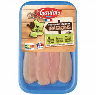 Le Gaulois - Aiguillettes de poulet Partenaire Solidaire - Région Bretagne