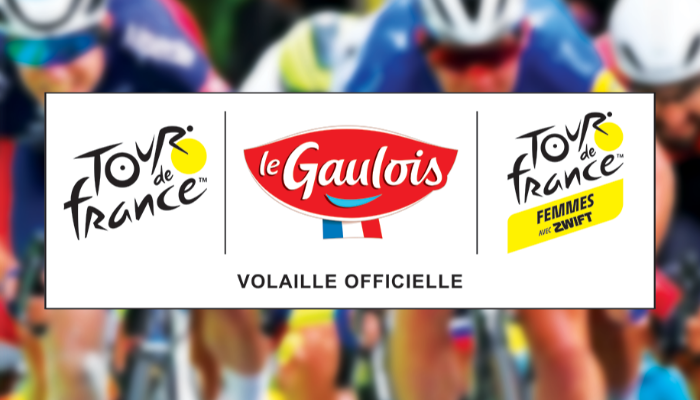 Le Gaulois, Volaille Officielle du Tour de France pour valoriser la francité, la convivialité et le partage du bon vivre à la française
