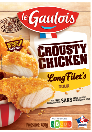 Visuel pack du crousty chicken long filet's Le Gaulois