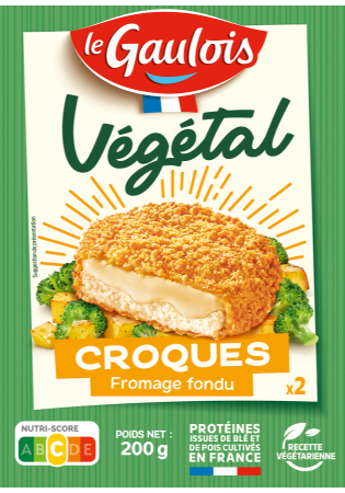 Visuel pack des croques au fromage Le Gaulois Végétal