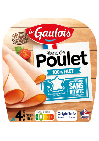 Visuel pack du blanc de poulet 100% filet Le Gaulois