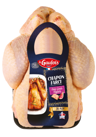 Visuel pack du Chapon farci au Foie Gras et Figues Le Gaulois