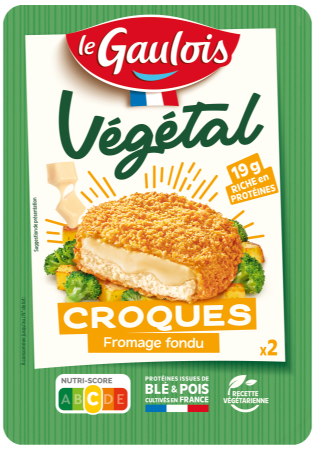 Visuel pack des croques au fromage Le Gaulois Végétal