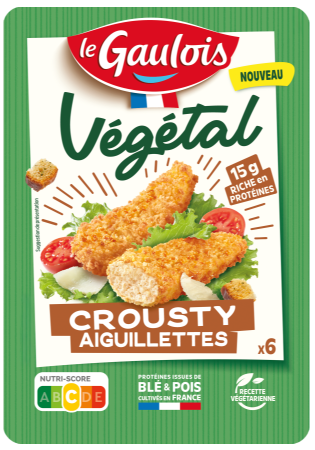Visuel pack des Crousty'Aiguillettes Le Gaulois Végétal