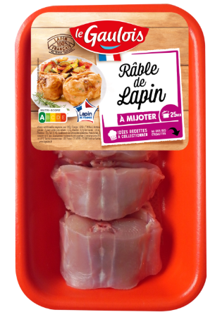 Visuel pack des râbles de lapin Le Gaulois