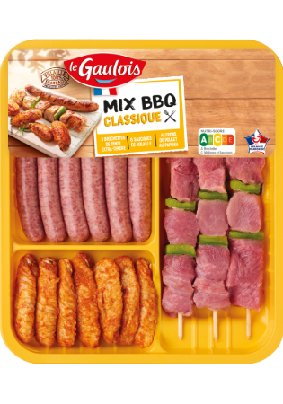 Visuel pack du Plateau Mix BBQ saveur Classique Le Gaulois