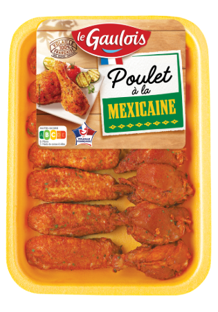 Visuel pack des ailes de poulet à la mexicaine Le Gaulois