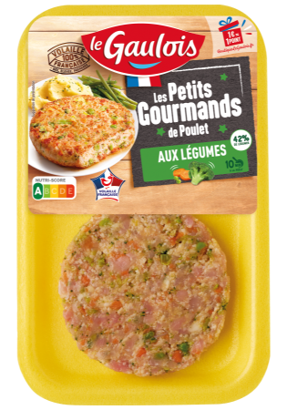 Visuel pack les petits gourmands de poulet aux légumes Le Gaulois