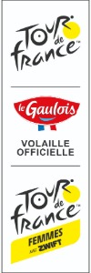 Logo volaille officielle de Le Gaulois et le Tour de France