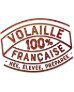 Estampille de qualité qui informe l’origine 100% française de la volaille Le Gaulois