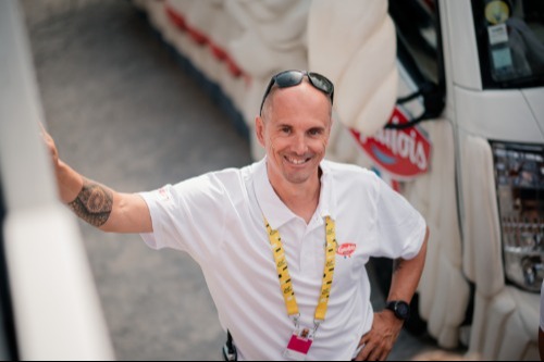 Nicolas, conducteur du char Le Gaulois